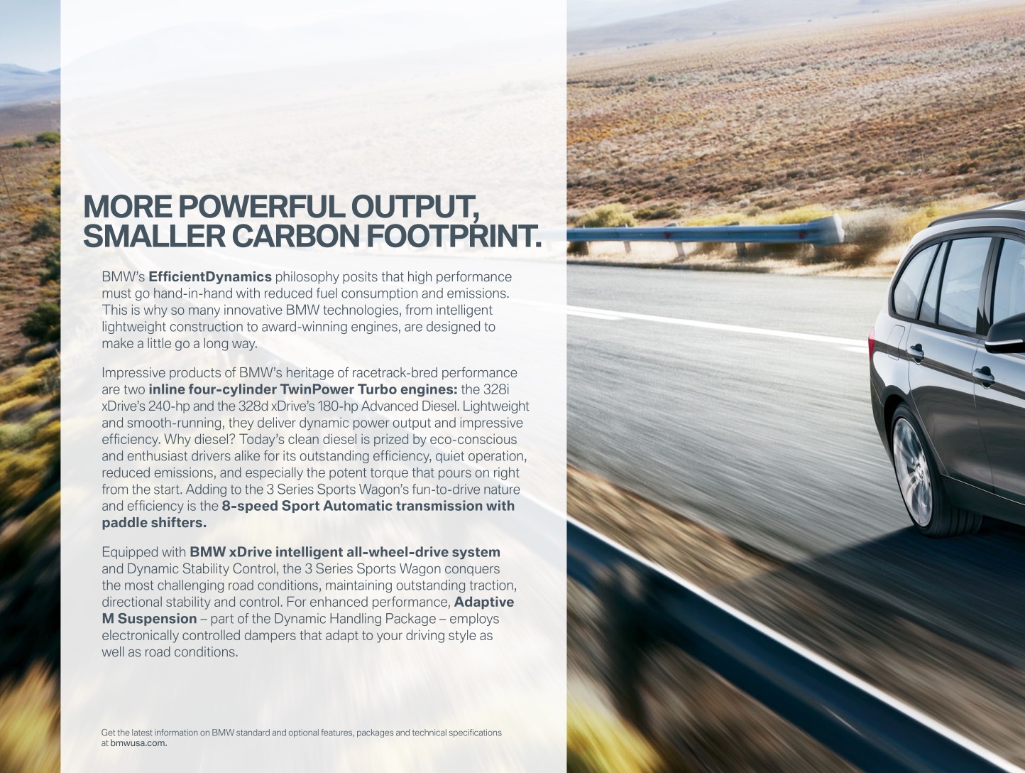 2014 BMW 3-Series Wagon Brochure Page 16